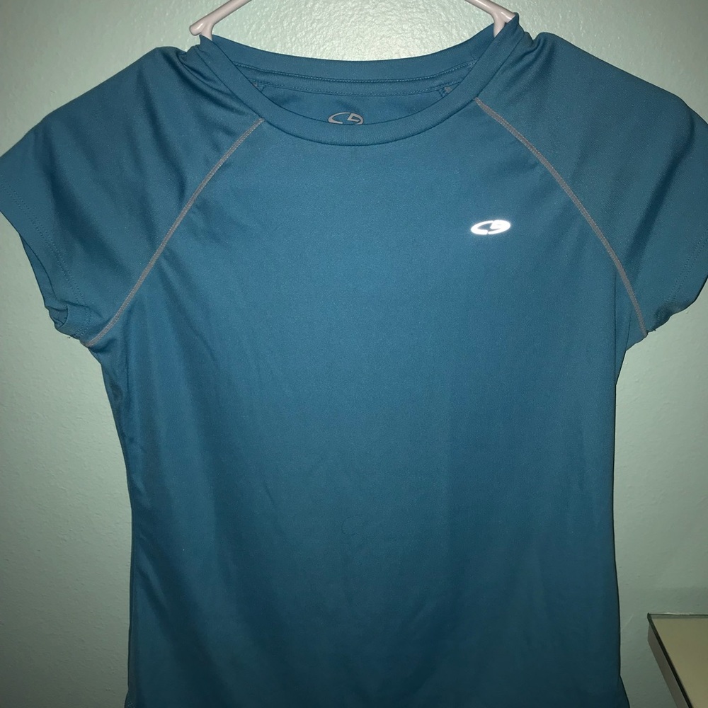 Light blue Champion exercise top